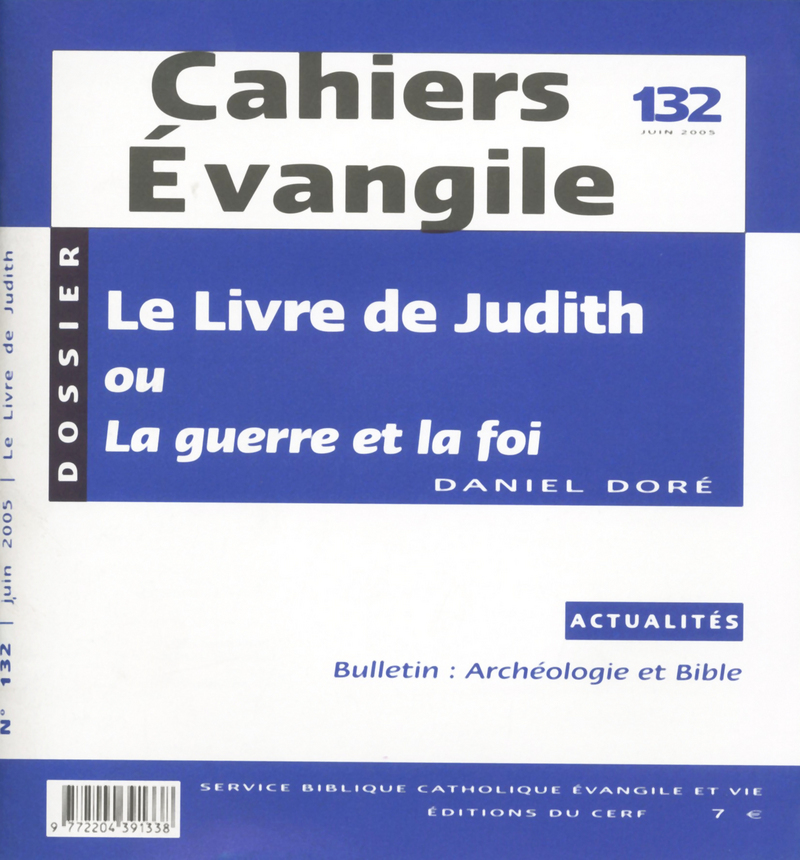 CE-132. LE LIVRE DE JUDITH