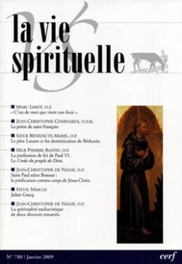 VIE SPIRITUELLE N780
