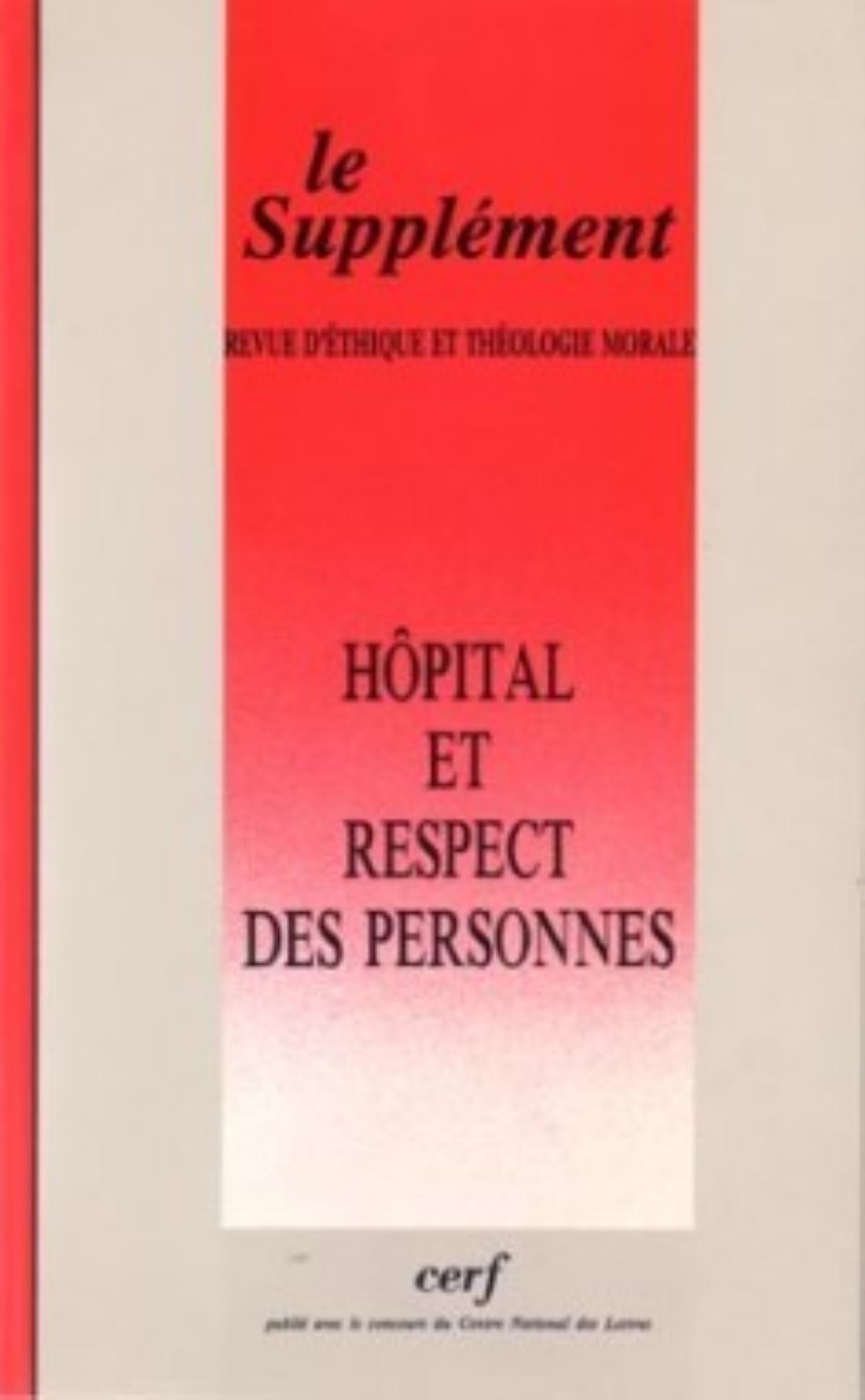 REVUE D'ÉTHIQUE ET DE THÉOLOGIE MORALE 184