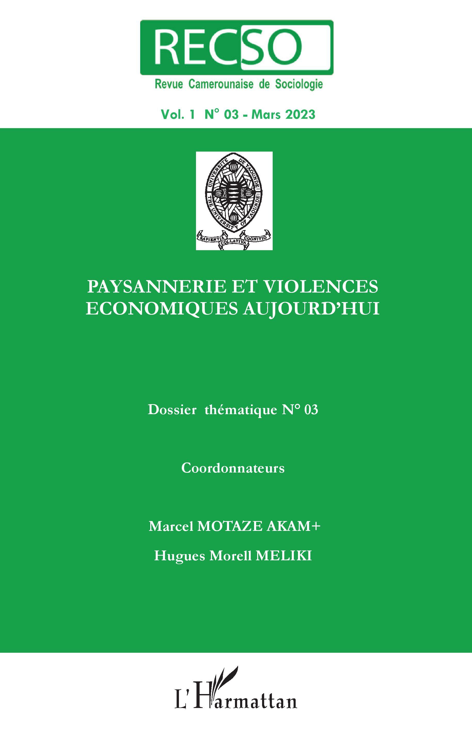 RECSO (Revue Camerounaise de Sociologie)