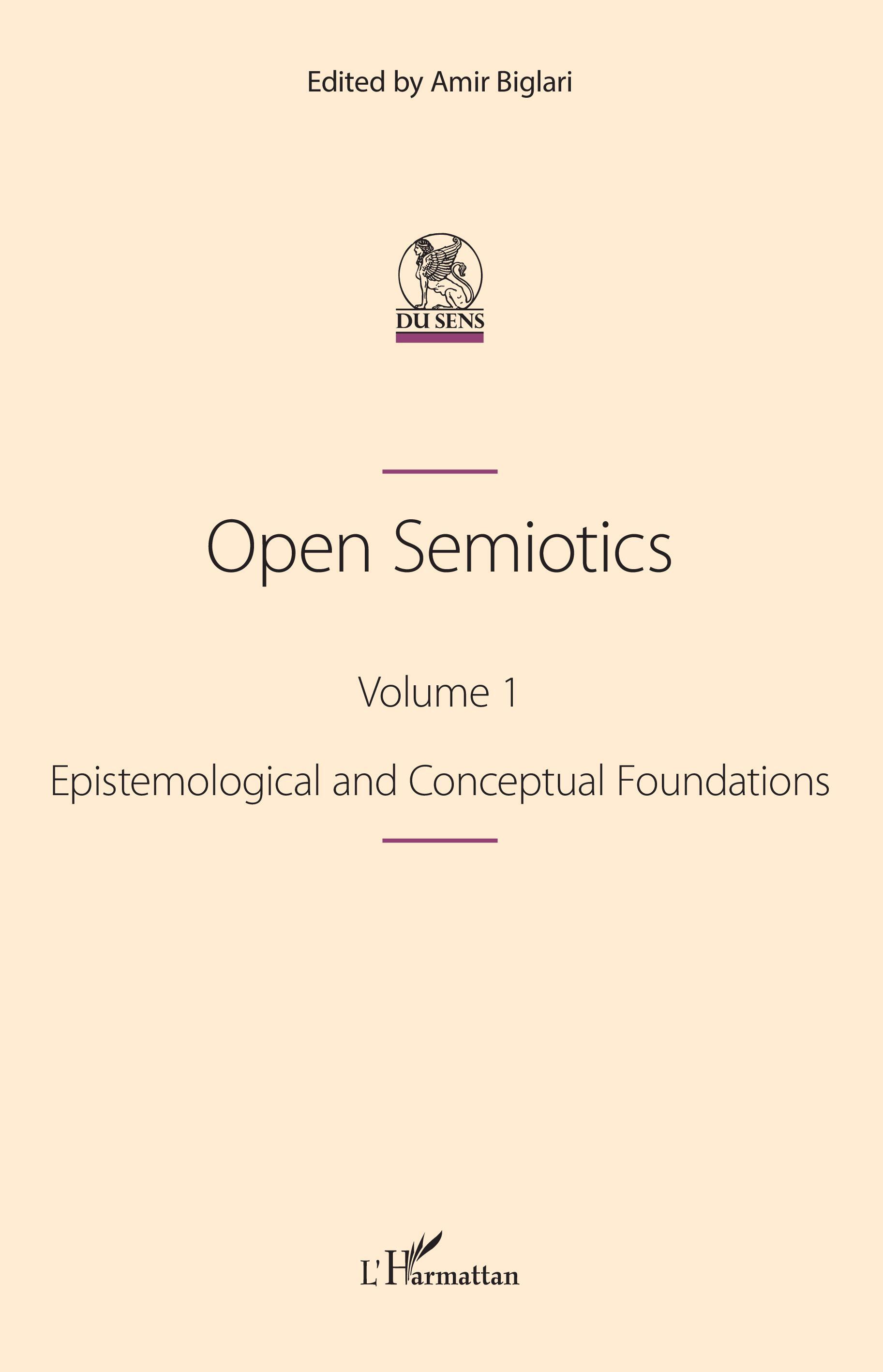 Open Semiotics. Volume 1