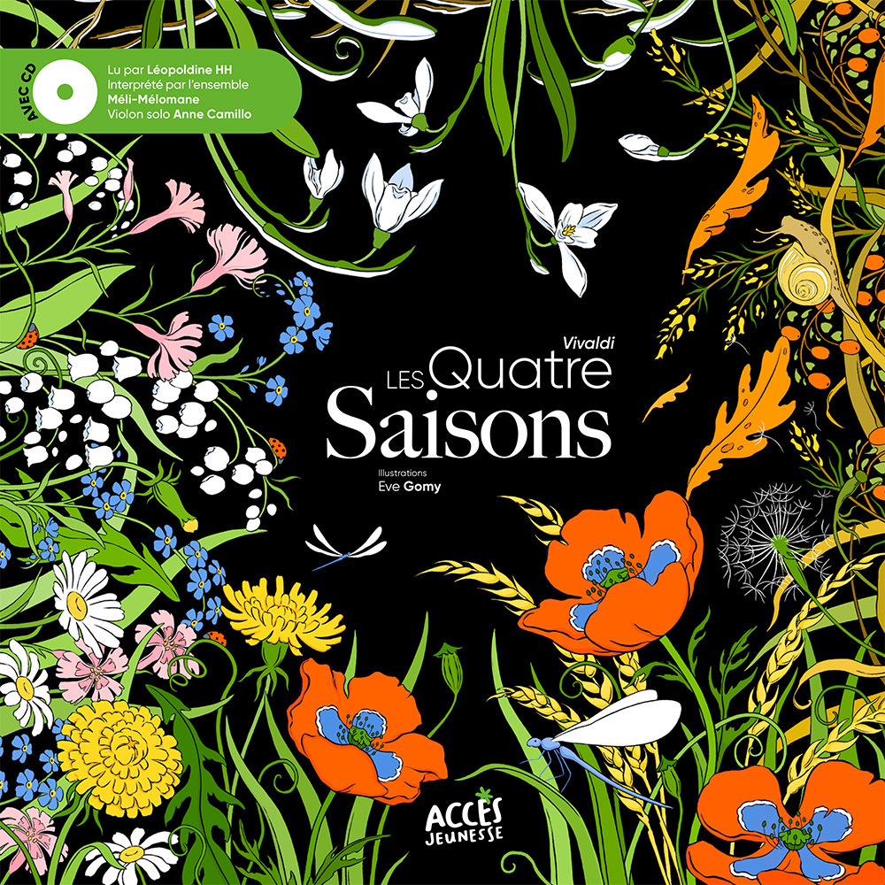 LIVRE CD - LES QUATRE SAISONS