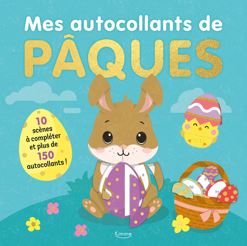 Mes autocollants de Pâques