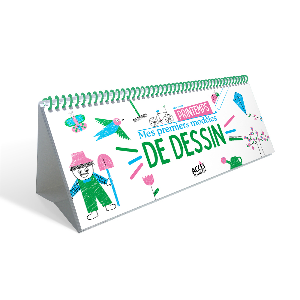 MES PREMIERS MODÈLES DE DESSIN - PRINTEMPS