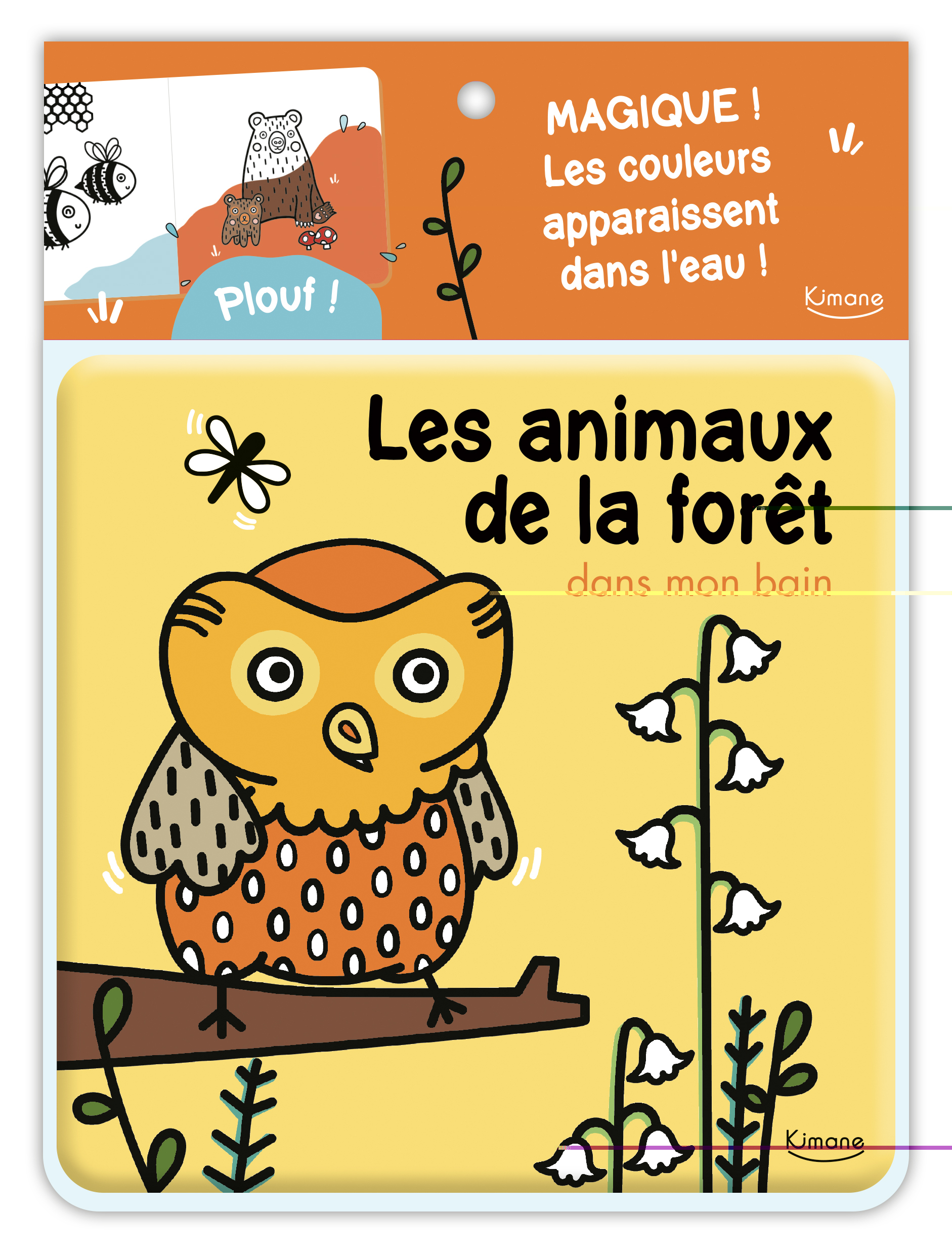 Les Animaux de la forêt dans mon bain