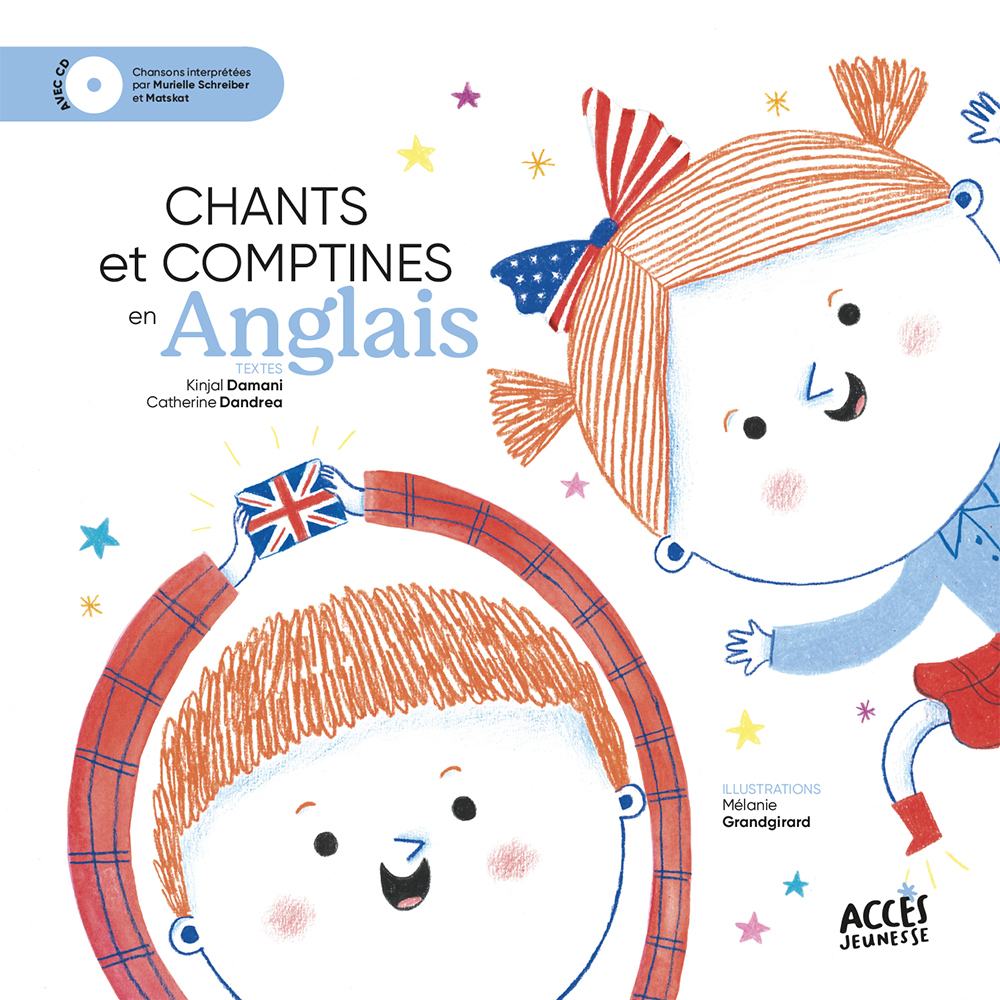 CHANTS ET COMPTINES EN ANGLAIS - LIVRE CD