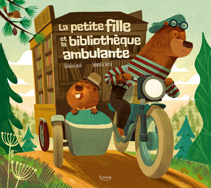 La Petite fille et la bibliothèque ambulante