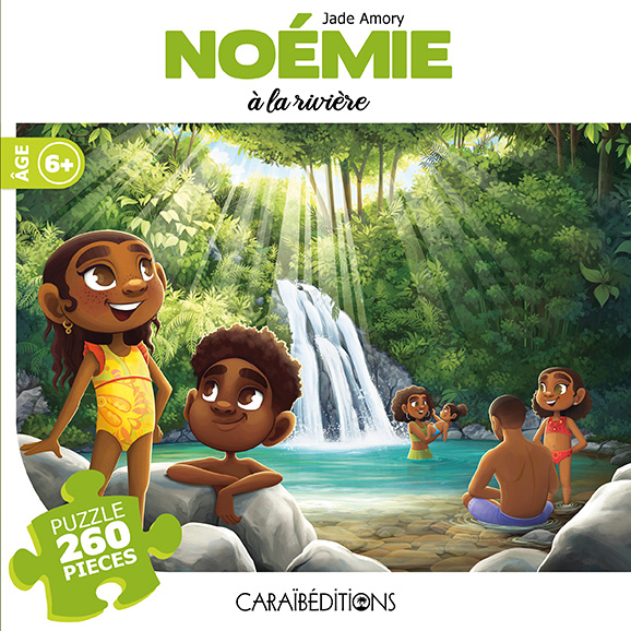 NOEMIE A LA RIVIERE (PUZZLE)