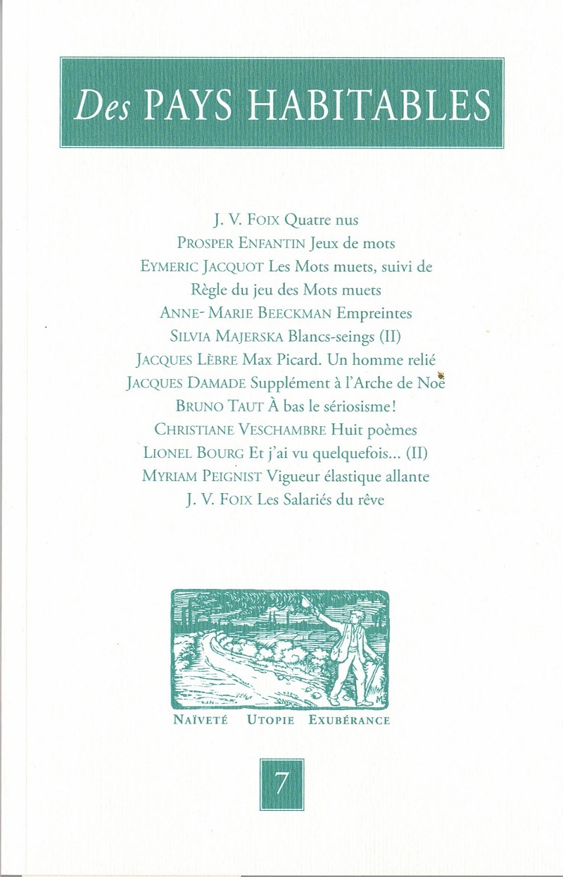DES PAYS HABITABLES N°7