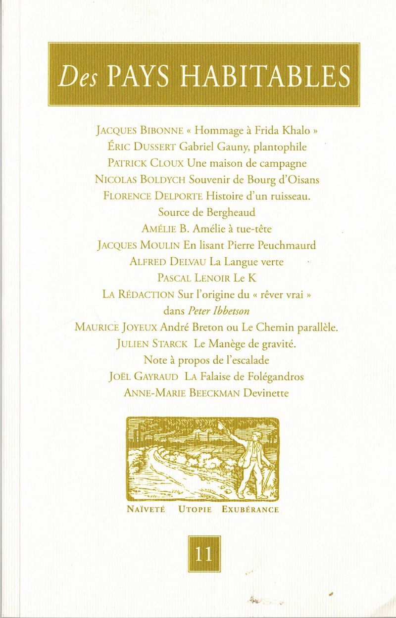 Des PAYS HABITABLES n°11 (mars 2025)