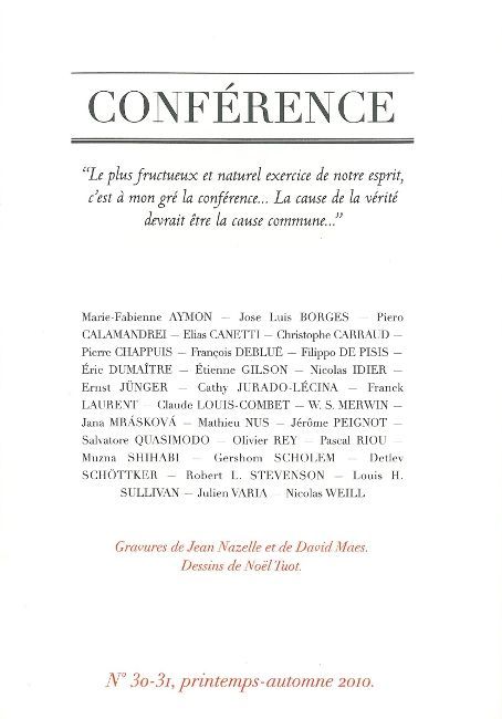 Conference N°30-31
