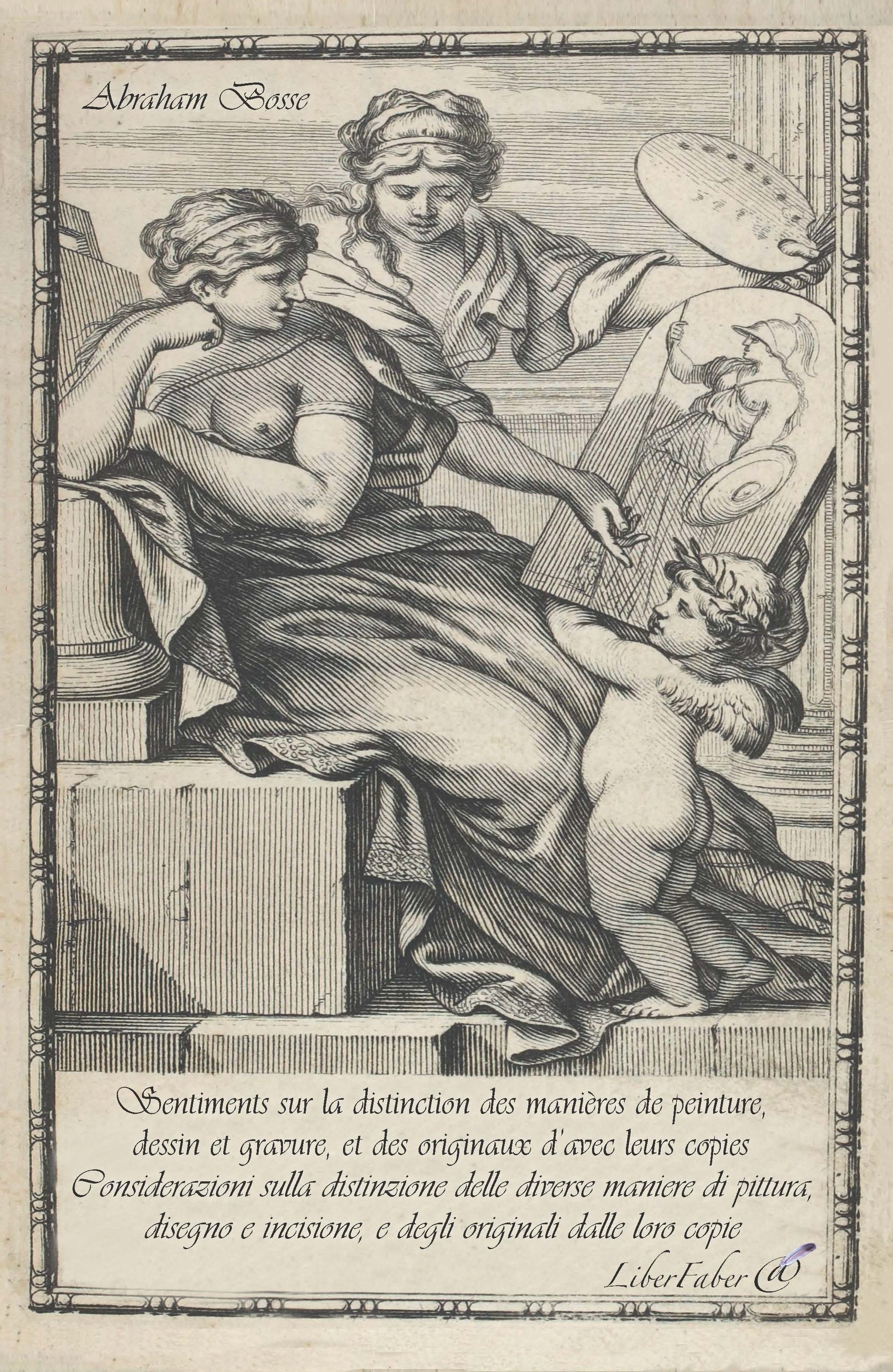 Sentiments sur la distinction / Considerazioni sulla pittura