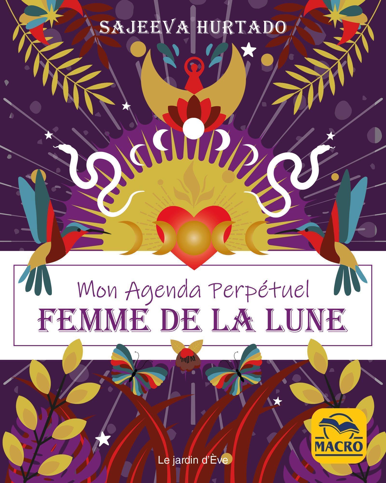 Mon agenda perpétuel Femme de la Lune