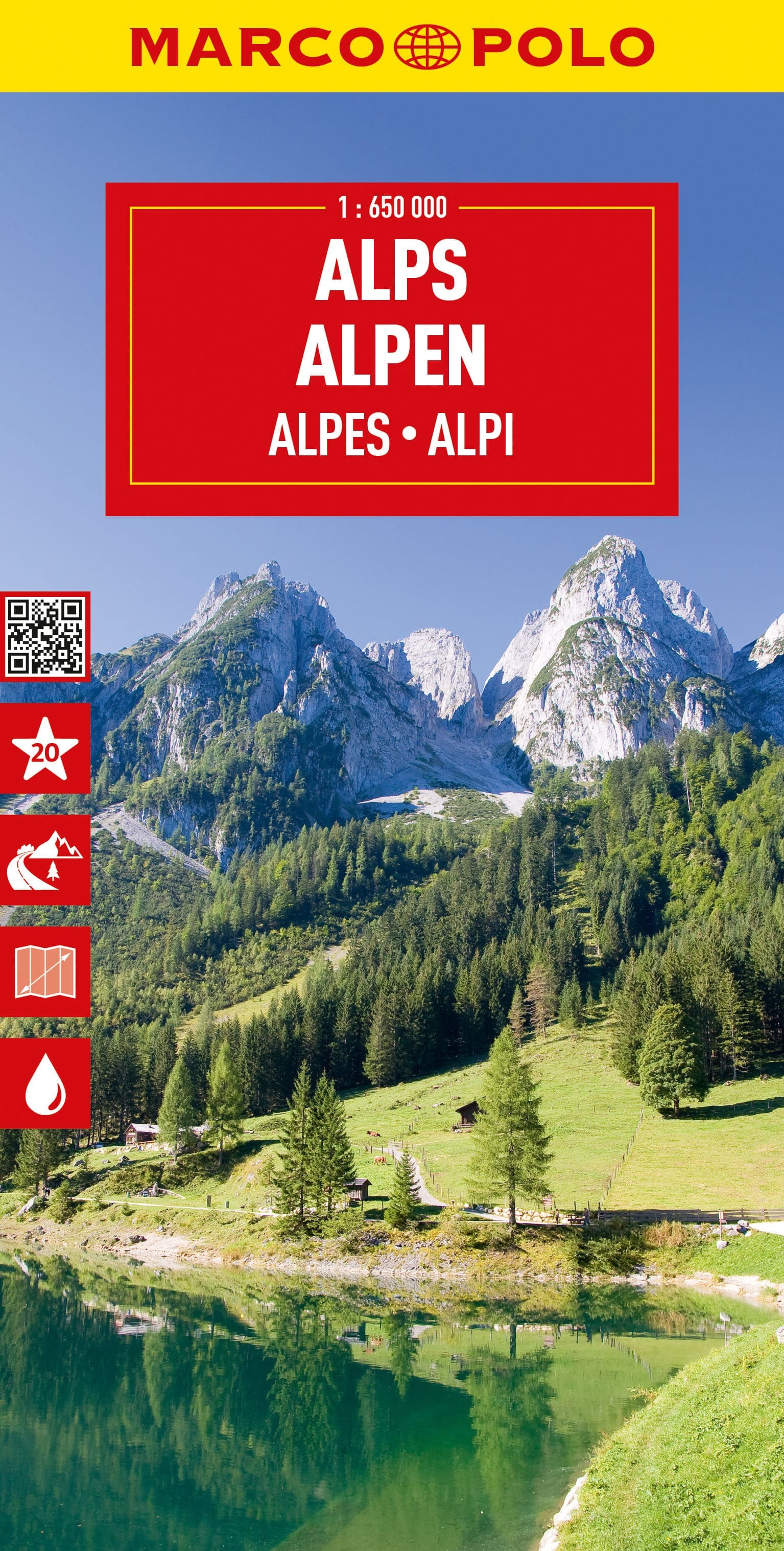 Les Alpes 1 : 650.000