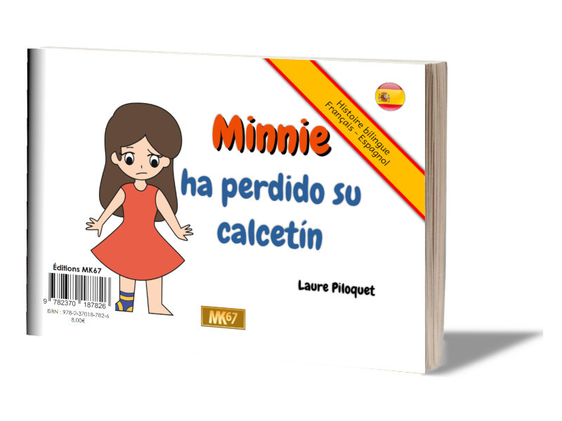 Minnie a perdu sa chausette / Minnie ha perdido su calcetín (livre)