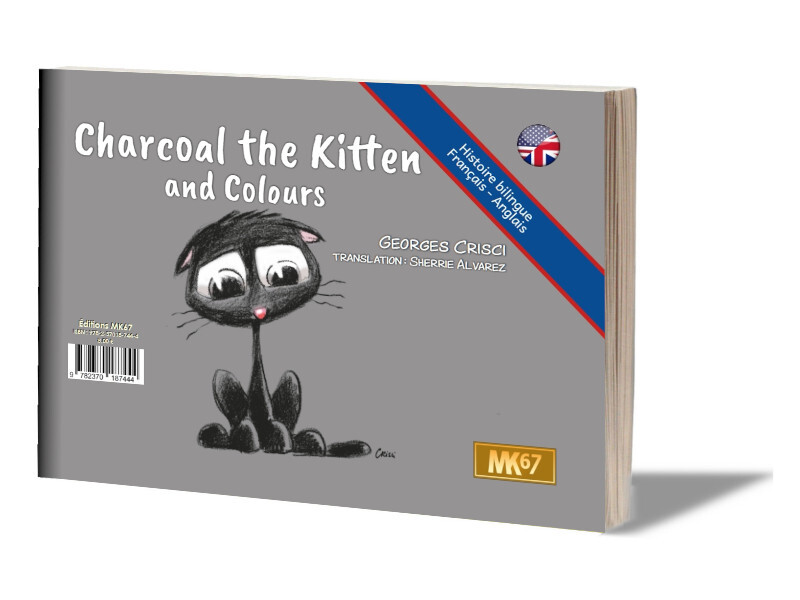 Chaton Charbon et les couleurs / Charcoal the Kitten and Colours