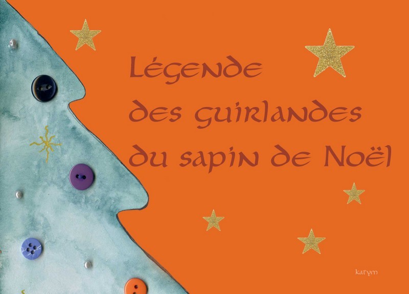 La légende des guirlandes de Noël