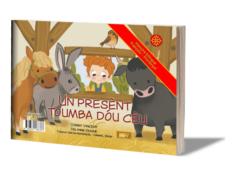Un cadeau tombé du ciel (LIVRE FRANCAIS / PROVENCAL)