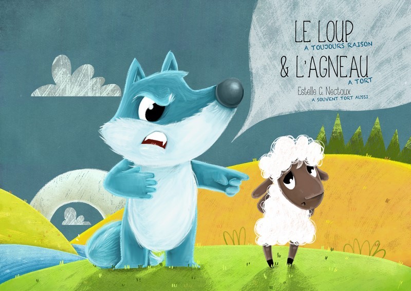 Le loup et l'agneau (pour les tout-petits)