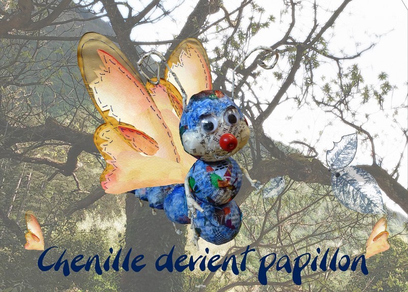 Chenille devient Papillon