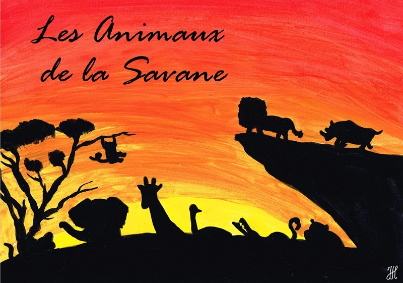 Les animaux de la savane