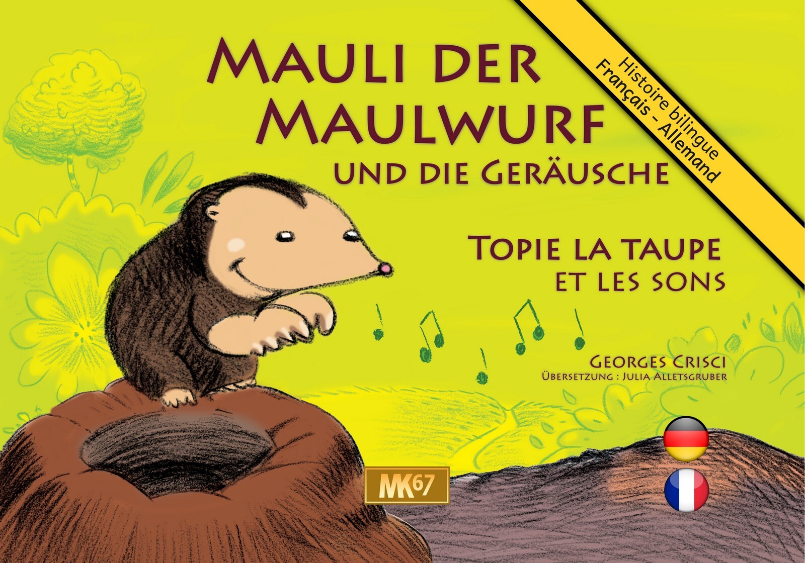 Topie la taupe et les sons / Mauli der Maulwurf und die Geräusche (kamishibai)