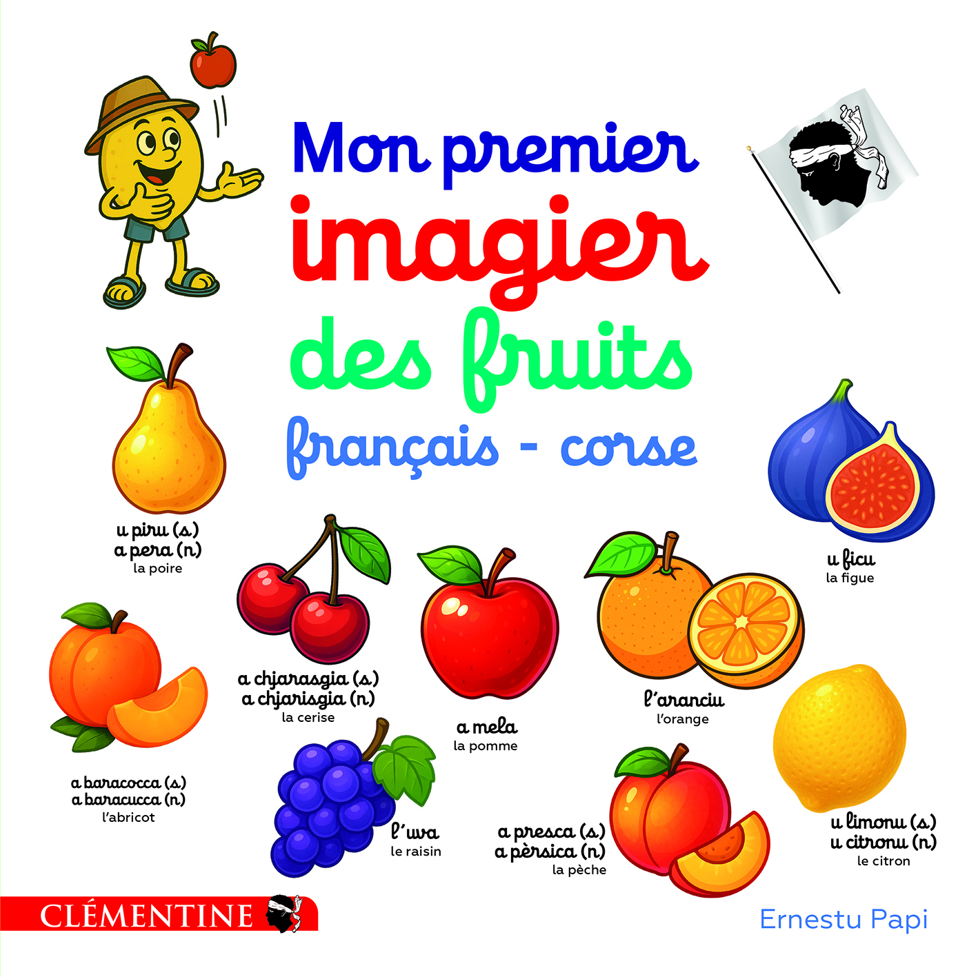 Mon premier imagier des fruits français-corse