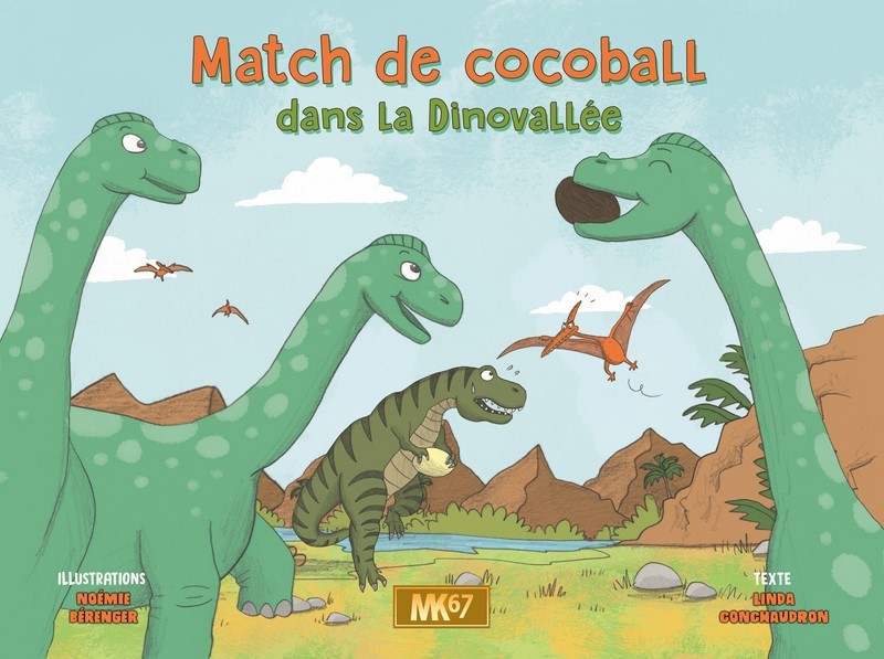 Match de cocoball dans la Dinovallée [KAMISHIBAI]