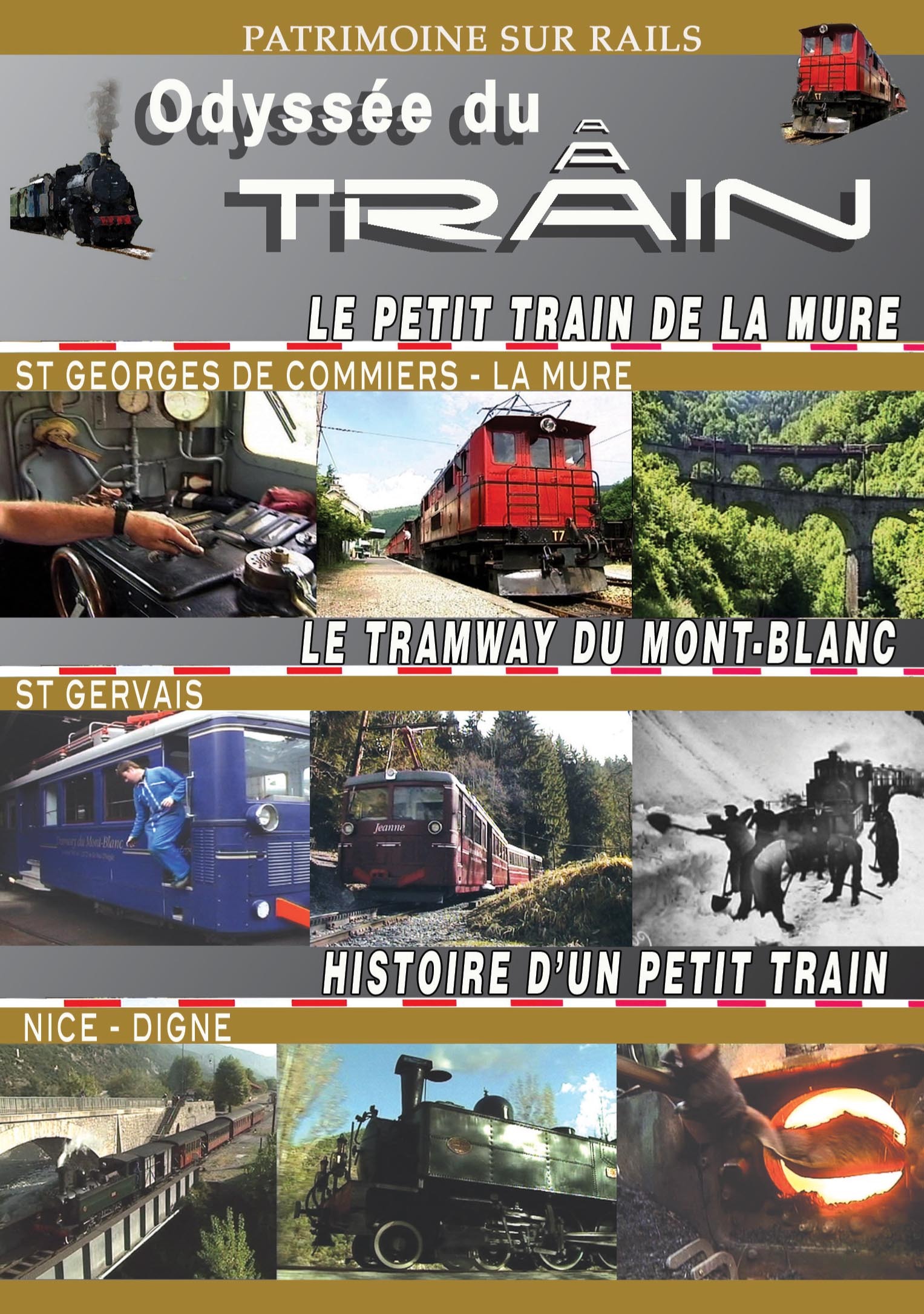 ODYSSEE DU TRAIN VOL 1 - DVD