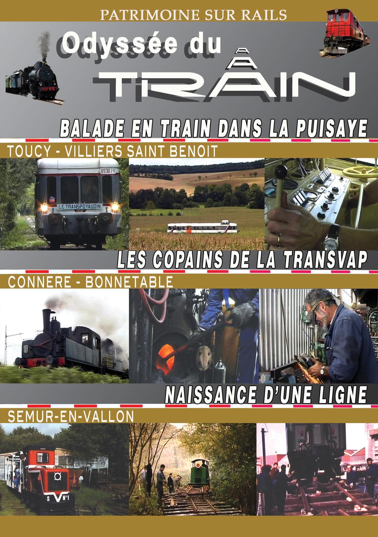 ODYSSEE DU TRAIN VOL 4 - DVD