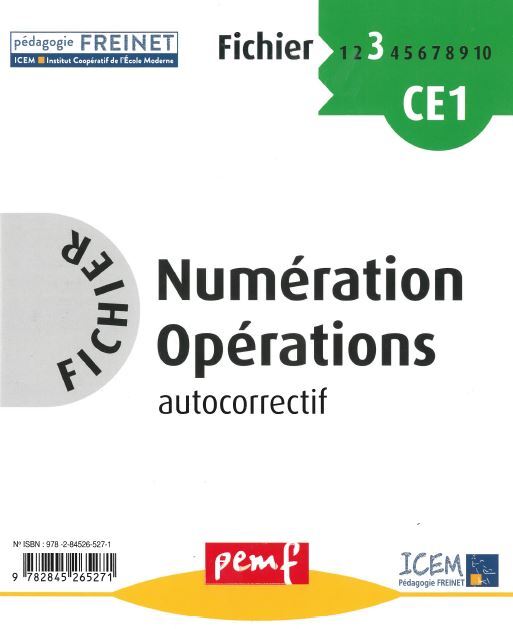 Fichier Numération-Opérations CE1 NIVEAU 1 Fichier 3