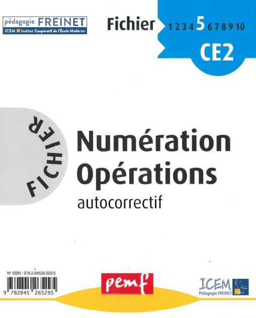 Fichier Numération Opérations CE2 NIVEAU 1 Fichier 5