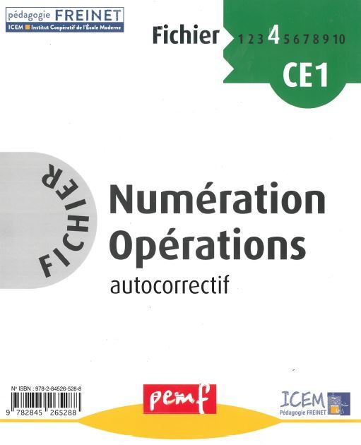 Fichier Numération-Opérations CE1 NIVEAU 2 Fichier 4
