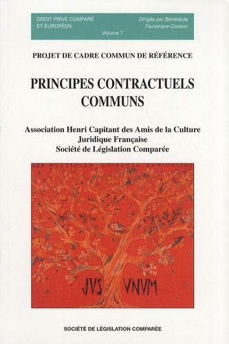 PRINCIPES CONTRACTUELS COMMUNS
