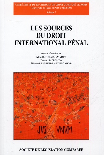 LES SOURCES DU DROIT INTERNATIONAL PÉNAL