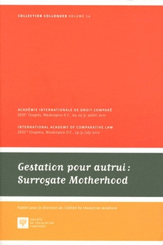 GESTATION POUR AUTRUI - SURROGATE MOTHERHOOD