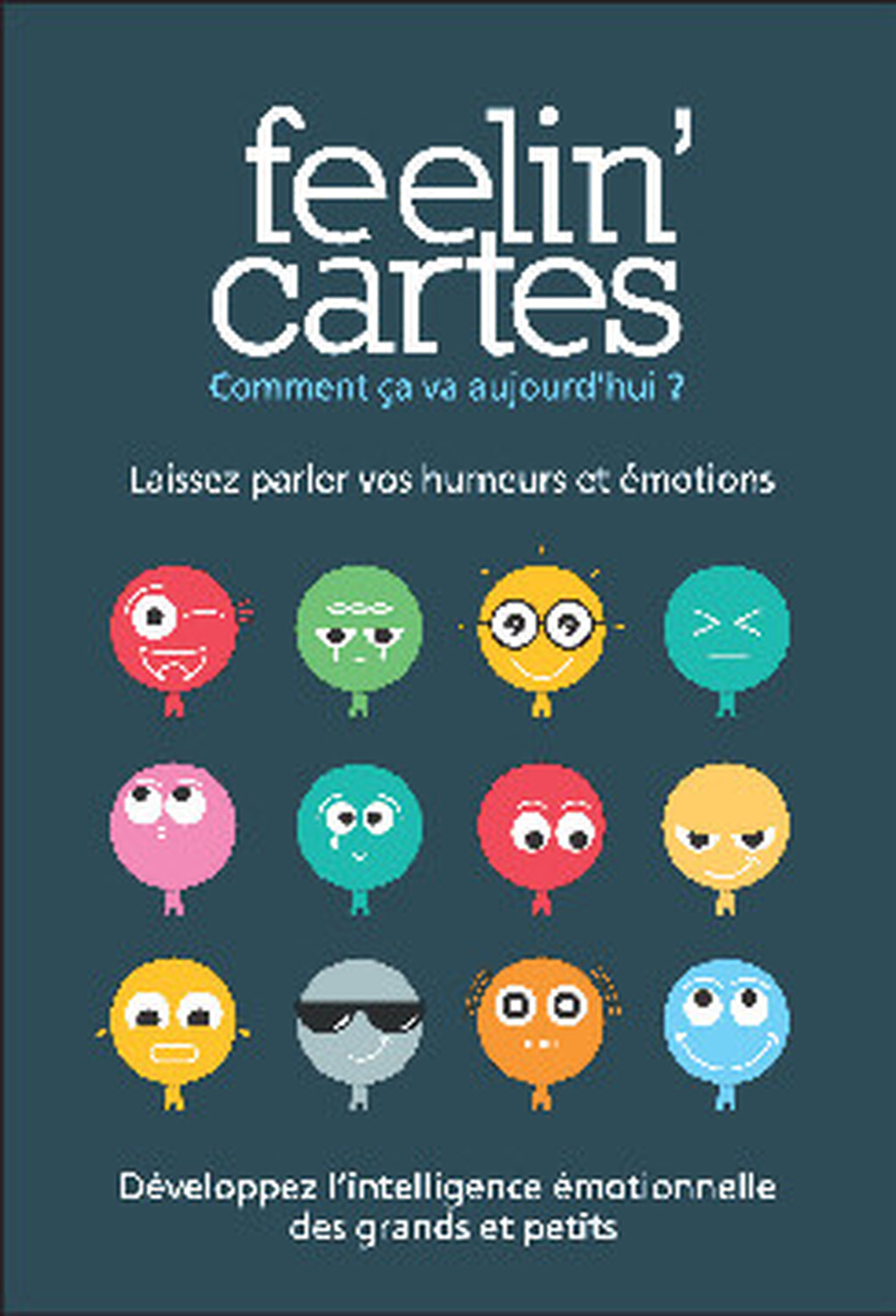 Feelin Cartes - Exprimer ses ressentis et développer l'intelligence émotionnelle - Coffret