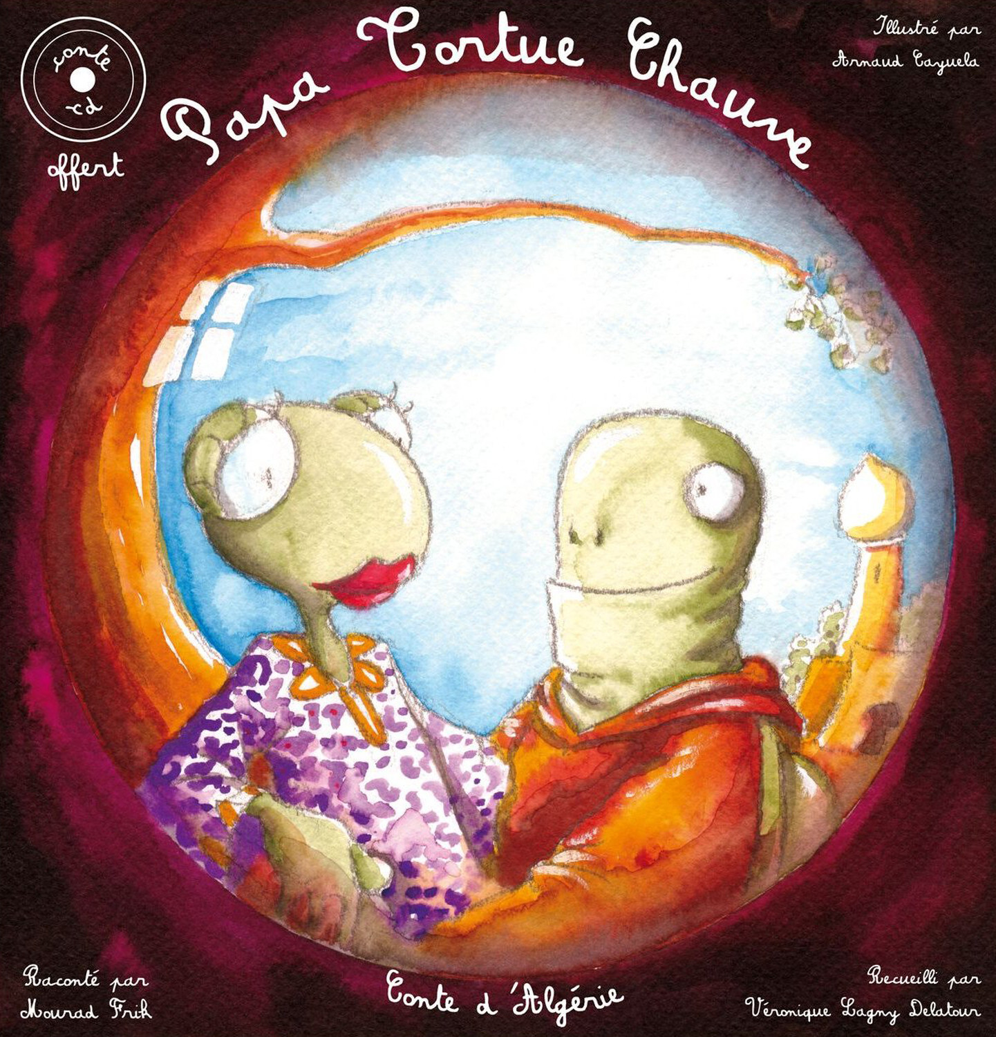 PAPA TORTUE CHAUVE - LIVRE + CD