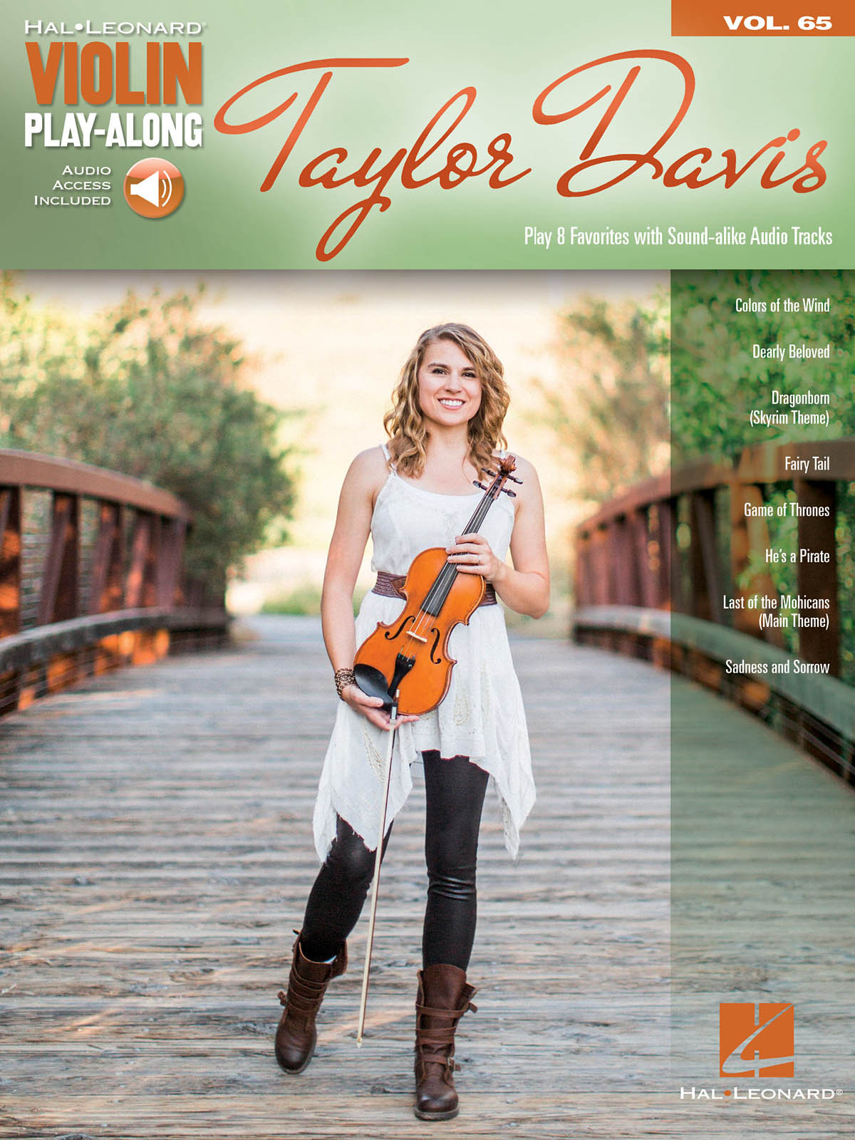 TAYLOR DAVIS  VIOLIN PLAY-ALONG VOLUME 65 - RECUEIL + ENREGISTREMENT(S) EN LIGNE