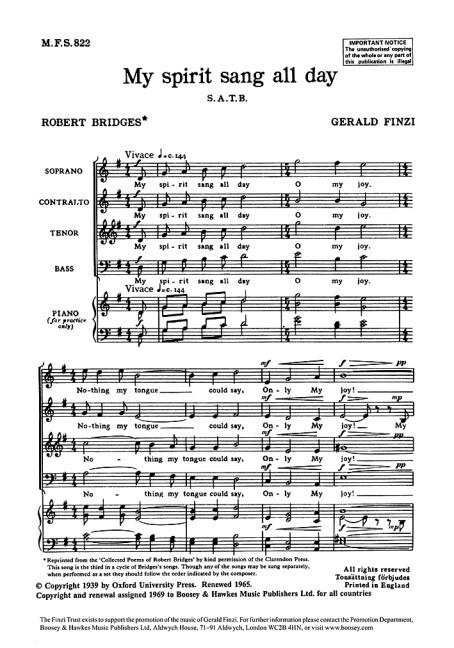 Seven Poems of Robert Bridges