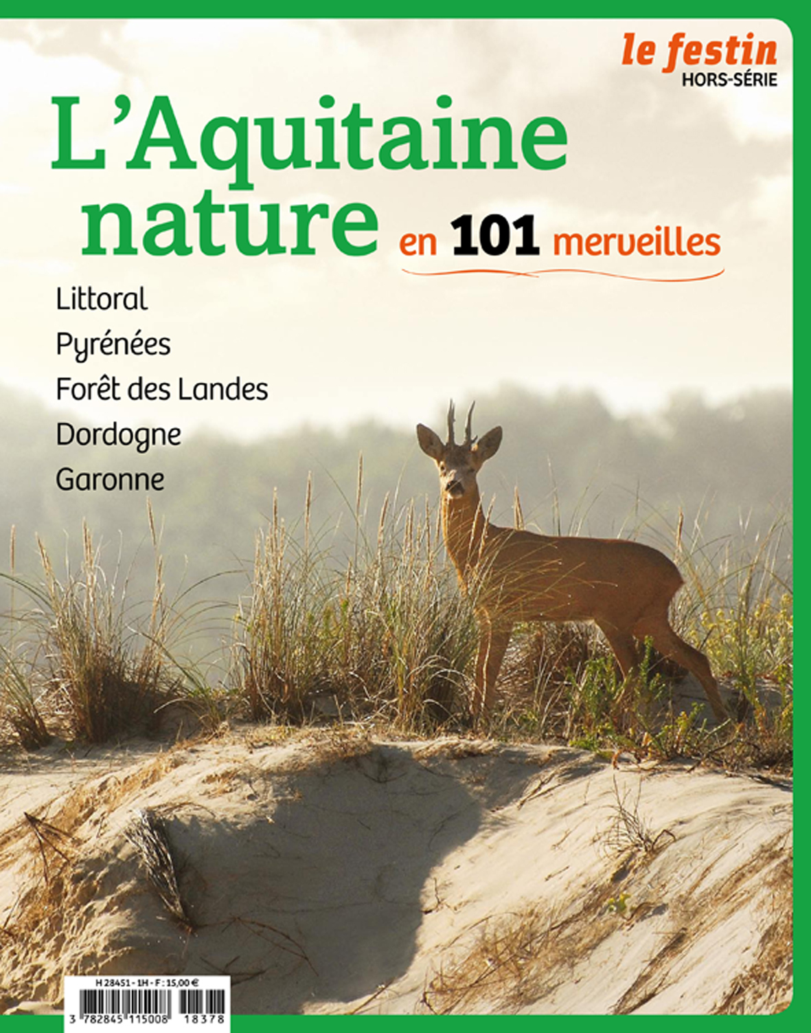 HORS SERIE L'AQUITAINE NATURE EN 101 MERVEILLES