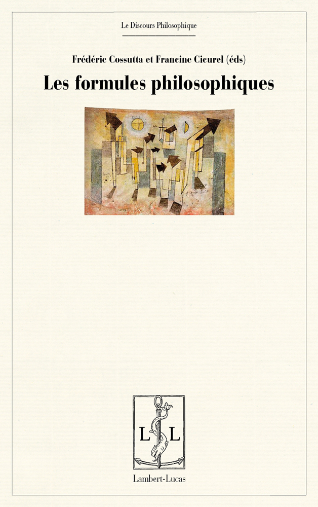 Les formules philosophiques