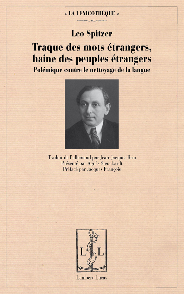 Traque des mots étrangers, haine des peuples étrangers - polémique contre le nettoyage de la langue