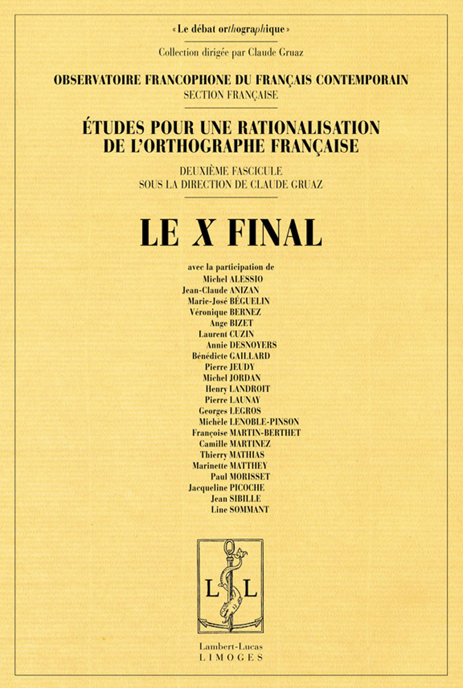 Le x final