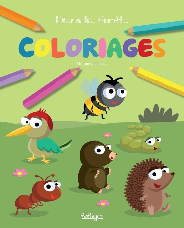 COLORIAGES DANS LA FORET