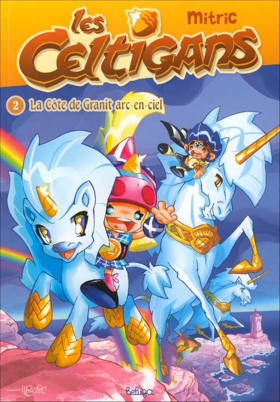 La côte de granit arc-en-ciel