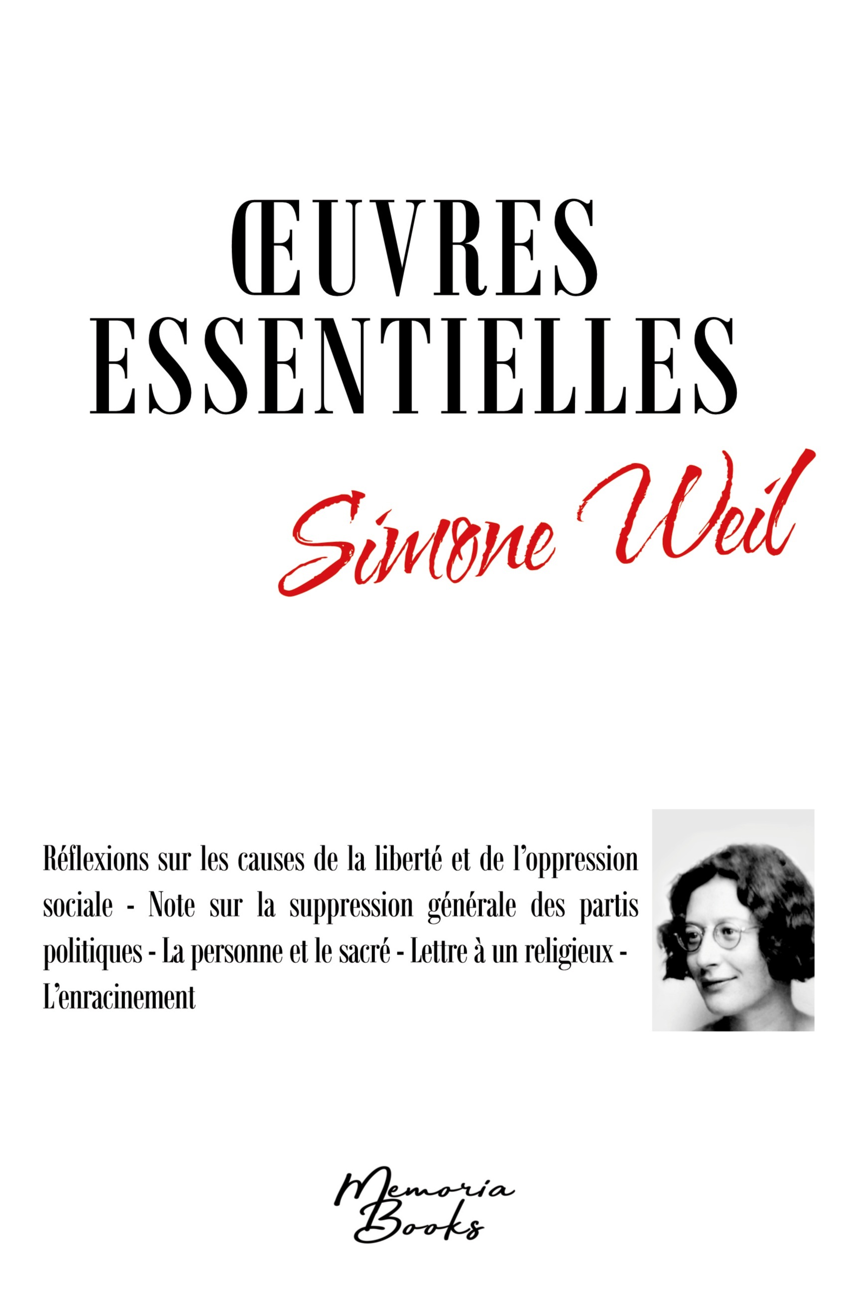 Oeuvres essentielles de Simone Weil
