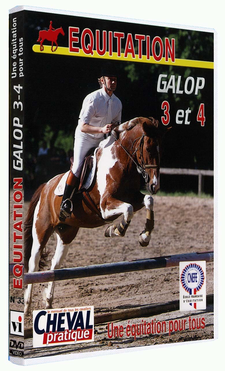 EQUITATION GALOPS 3 & 4 - DVD