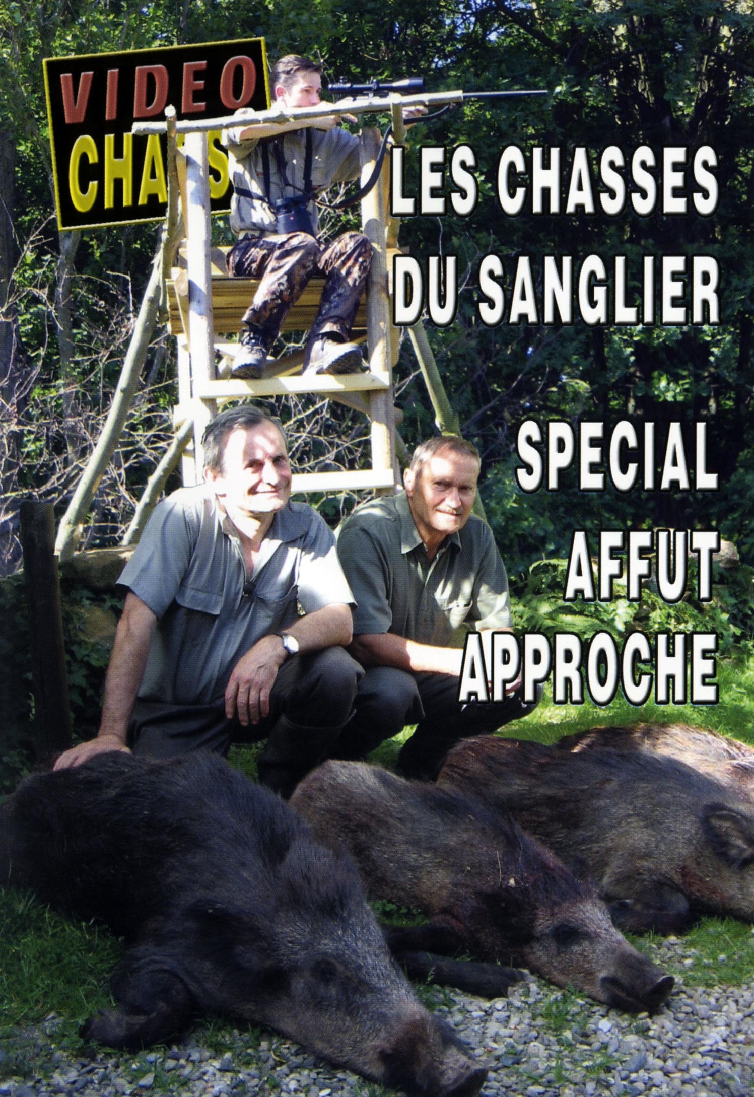 LES CHASSES DU SANGLIER - DVD  SPECIAL AFFUT APPROCHE