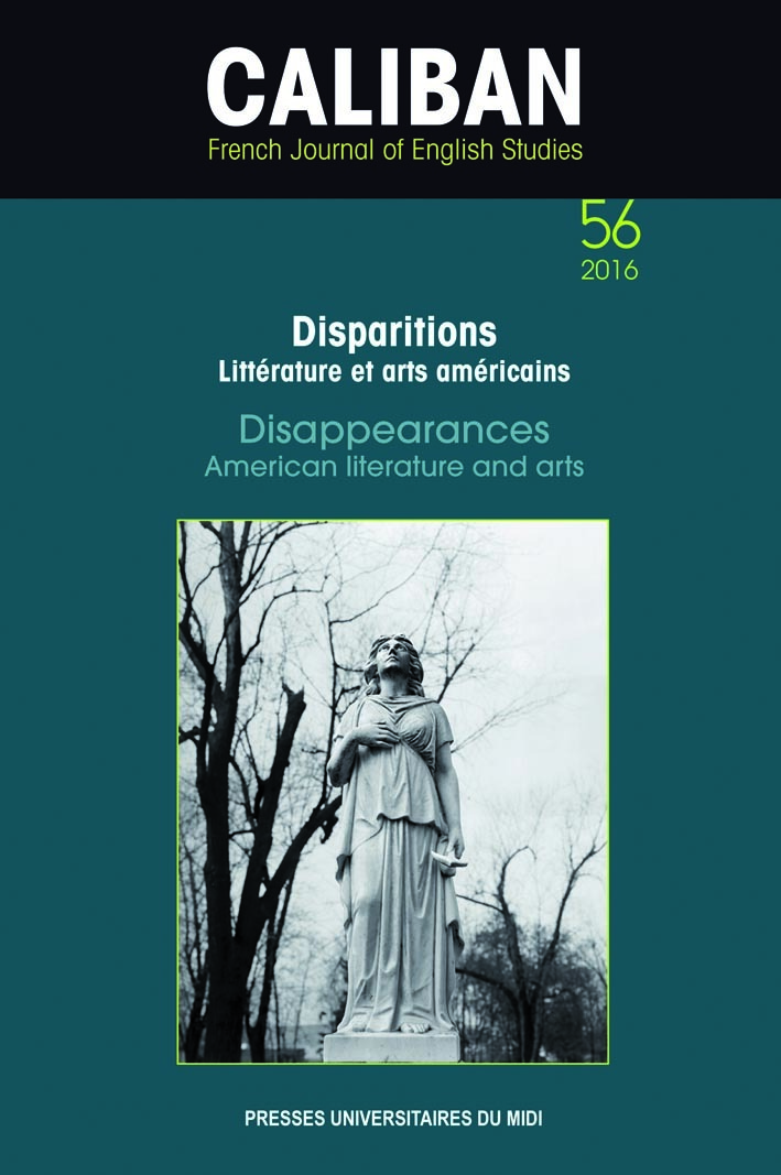 Disparitions / disappearances